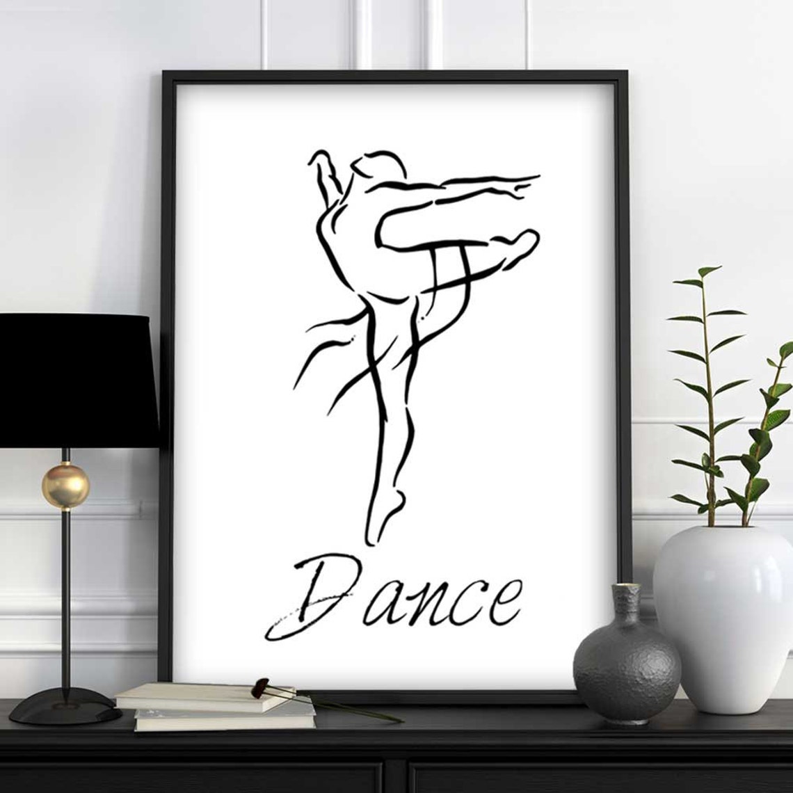 Dance Print/ dance/ Instant Download/ Printable - Etsy