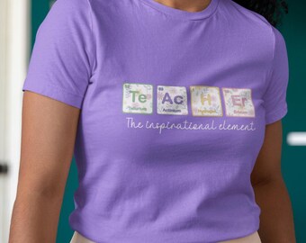 Teacher Science T-shirt, Chemistry Teacher Unisex Tshirt, Science Lover Shirt, Teacher Appreciation Tee, Educator Shirt, Back to School Top