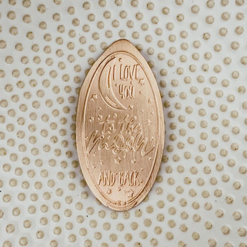 Pressed Penny Holder Etsy