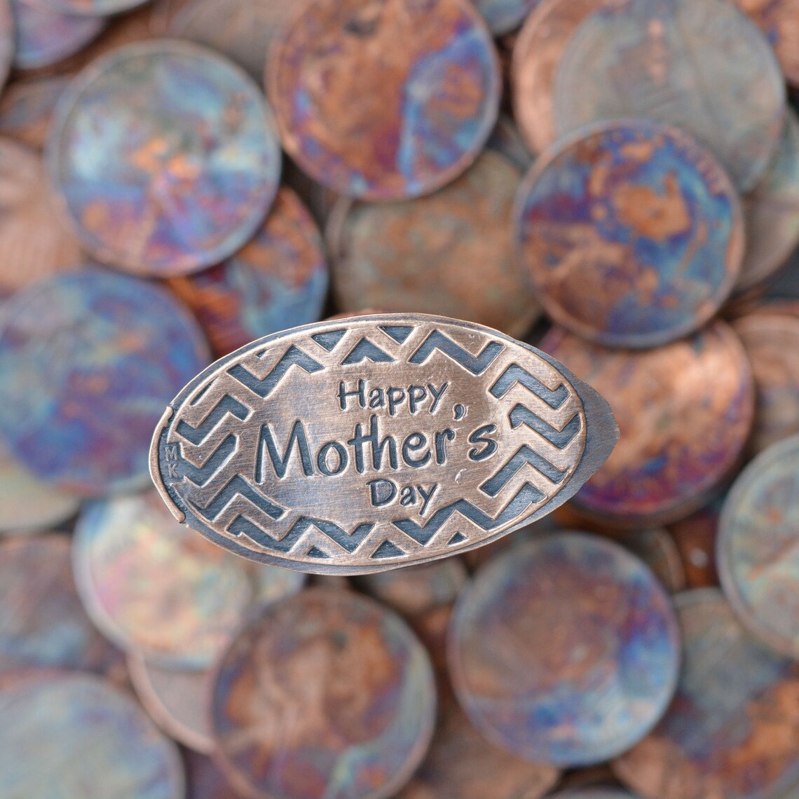 Happy Mothers Day Copper Holiday Collection Mother's Etsy Nederland