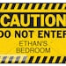 Fun Kids Bedroom Door Signs, Printable, Customizable, Digital Download ...
