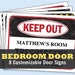 Fun Kids Bedroom Door Signs, Printable, Customizable, Digital Download ...