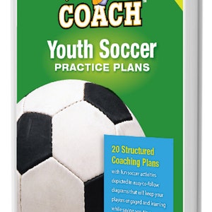 Soccer Practice Plans, youth soccer coach, coaching book for futbol, youth sport, soccer mom, team parent, soccer guide, training, drills