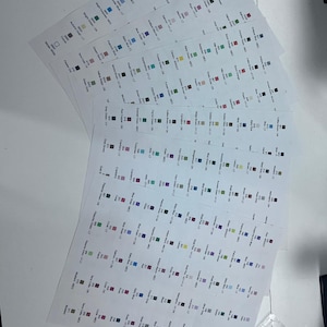 spare drill labels