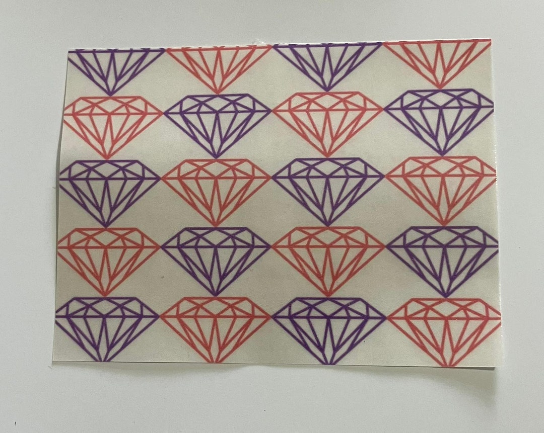 Voorgeprinte label stickers | Diamond painting