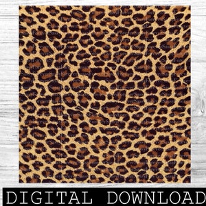 Leopard Pattern, Digital Paper, 12 x 12 wallpaper, 300dpi, Instant Download