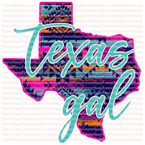 Texas Gal, Texas Design, Aztec print, Digital Download