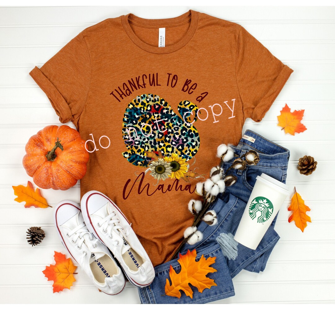 Thankful to Be a Mama, Fall Design, Digital Download, Png - Etsy