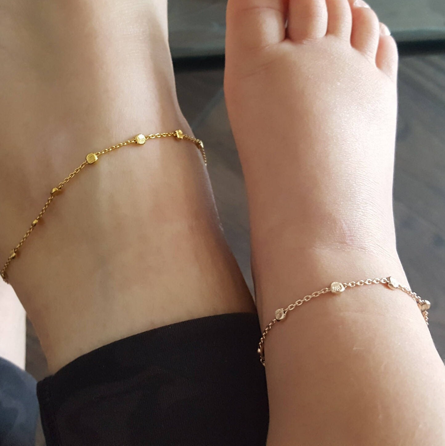 Tobillera delicada para bebé para bebés tobillera para - Etsy