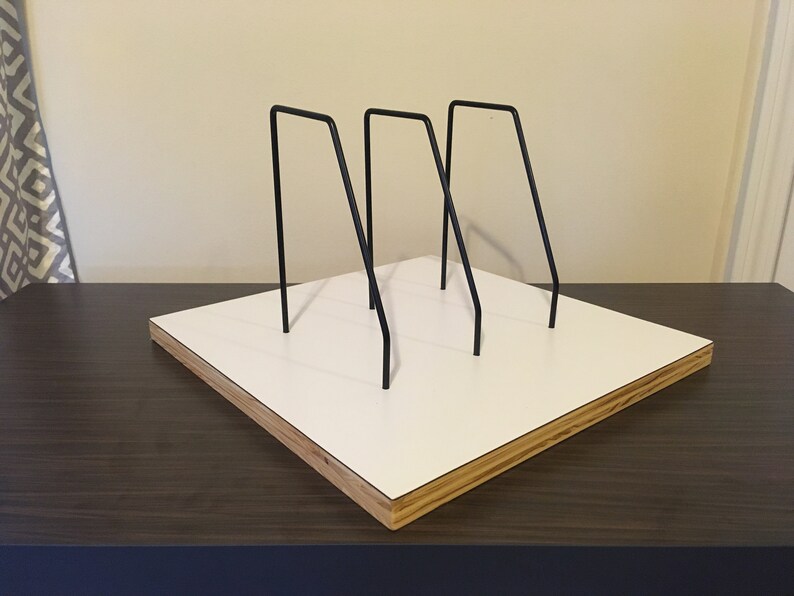 Tabletop Vinyl Record Holder and Display Etsy