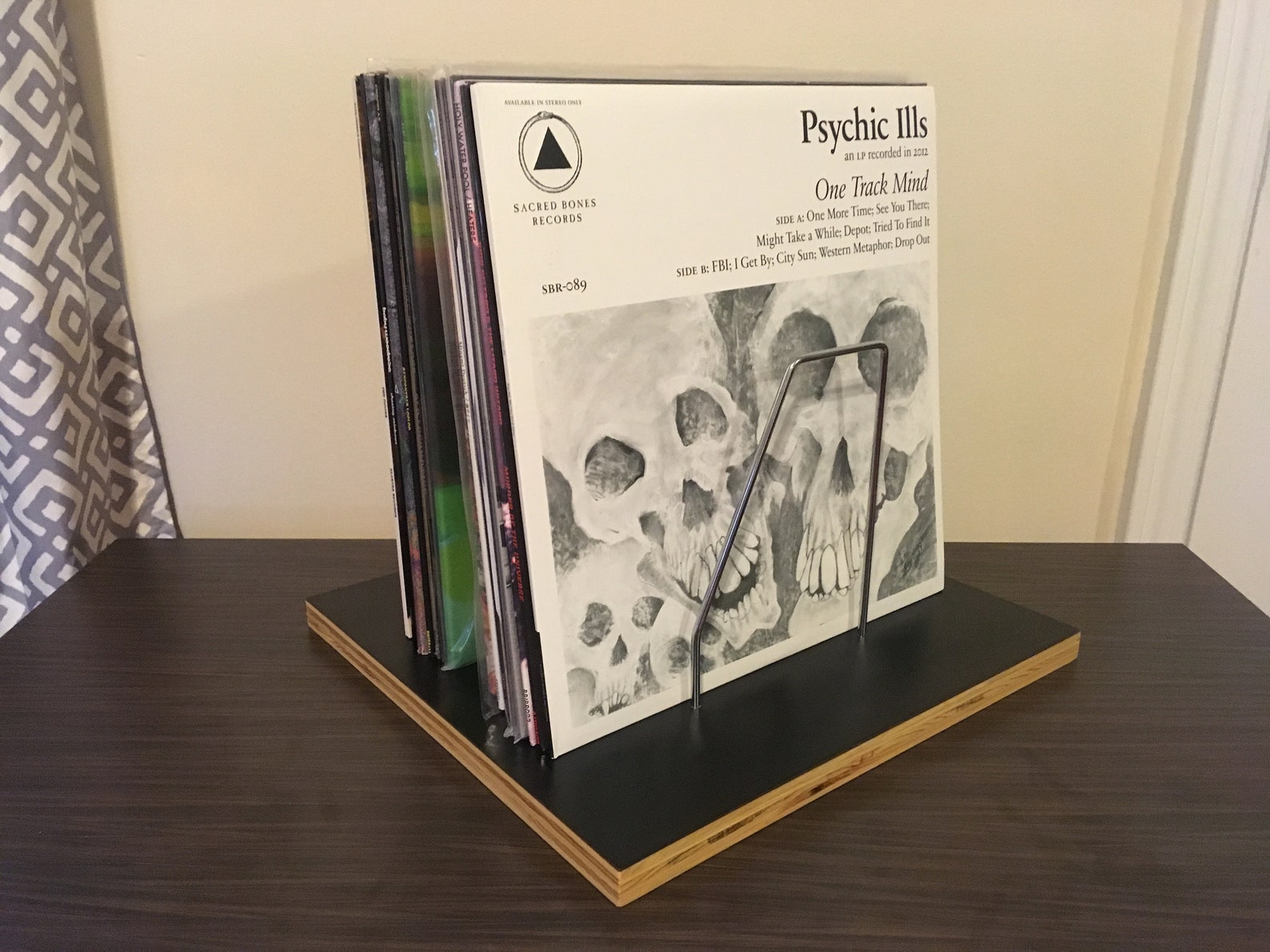 Tabletop Vinyl Record Holder and Display Etsy