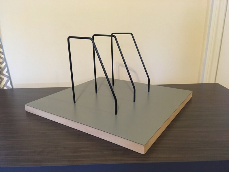 Tabletop Vinyl Record Holder and Display Etsy