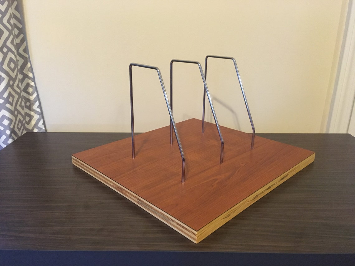 Tabletop Vinyl Record Holder and Display Etsy