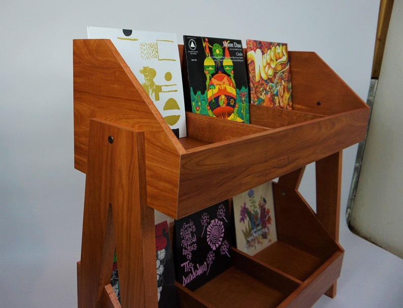 Kallax Alternative Vinyl Record Storage Stand and Display Holds 400 LP