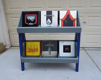 Vinyl Record Storage Stand and Display | Holds 400 LP's | Kallax Alternative