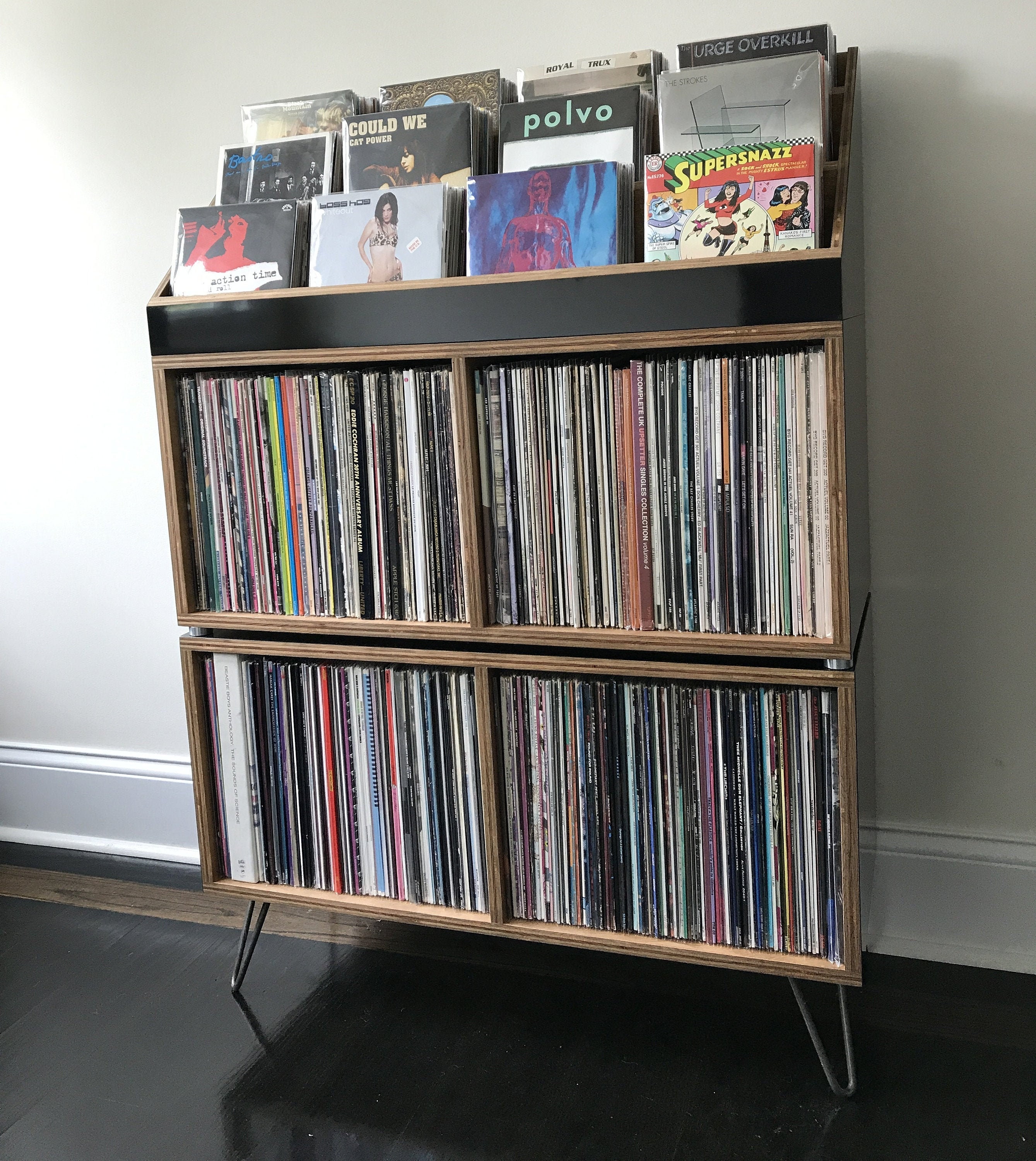 Racks & Shelves Clear Acrylic Album Holder Wall Mount Display