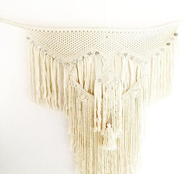 Wall Hanging Suspension Murale Macramé - Wedding Decor Boho