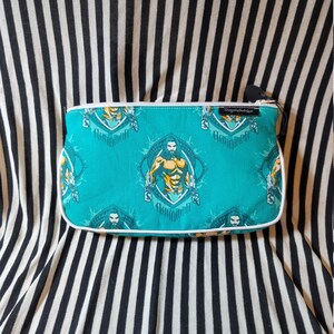 Handmade Ocean Hero Makeup Pouch