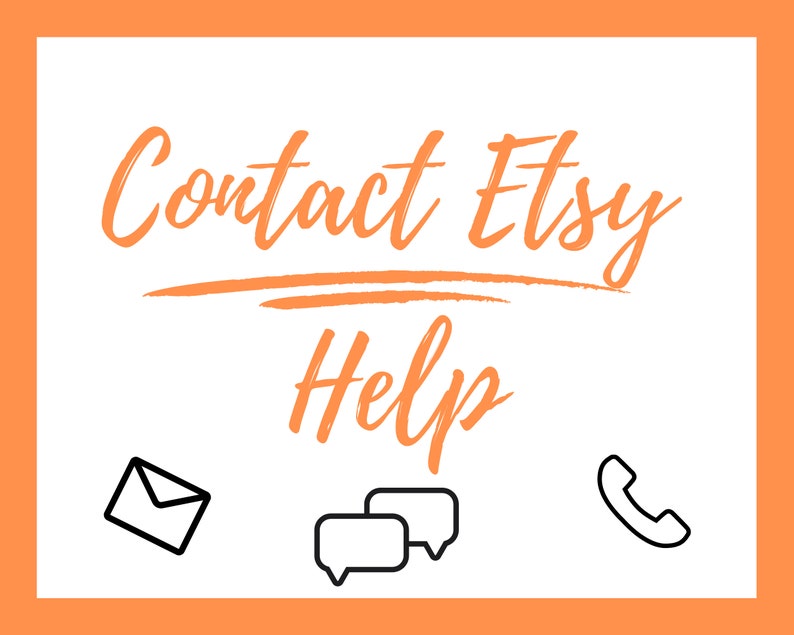Contact Etsy Help NOW Email Chat Phone Call Etsy
