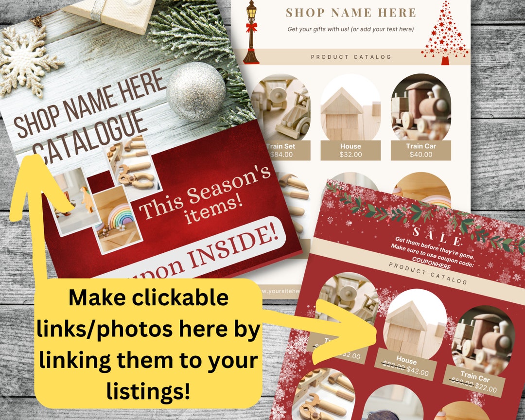 Etsy Digital Magazine Pdf Catalogue Unlimited Pages Online Sharable