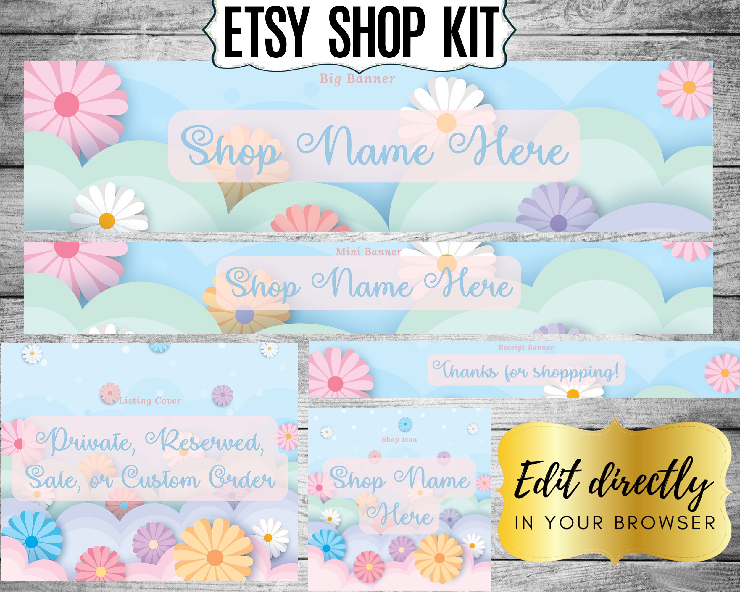 Summer mini shop Etsy Espana
