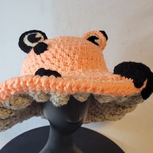 Peachy Mushroom Hat