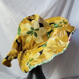 Golden Floral Witch Hat