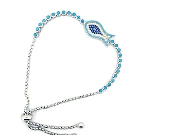 Fish Slider Bracelet