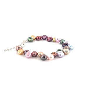 Asymmetric Pearl Bracelet - Colorful Fun Bracelet