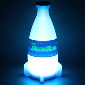 Nuka Cola Quantum Bottle Lamp Light (Fallout 76)