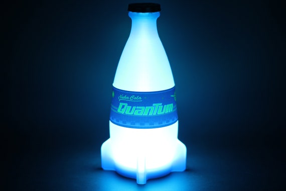 Nuka Cola Quantum Bottle Lamp Light fallout 76 