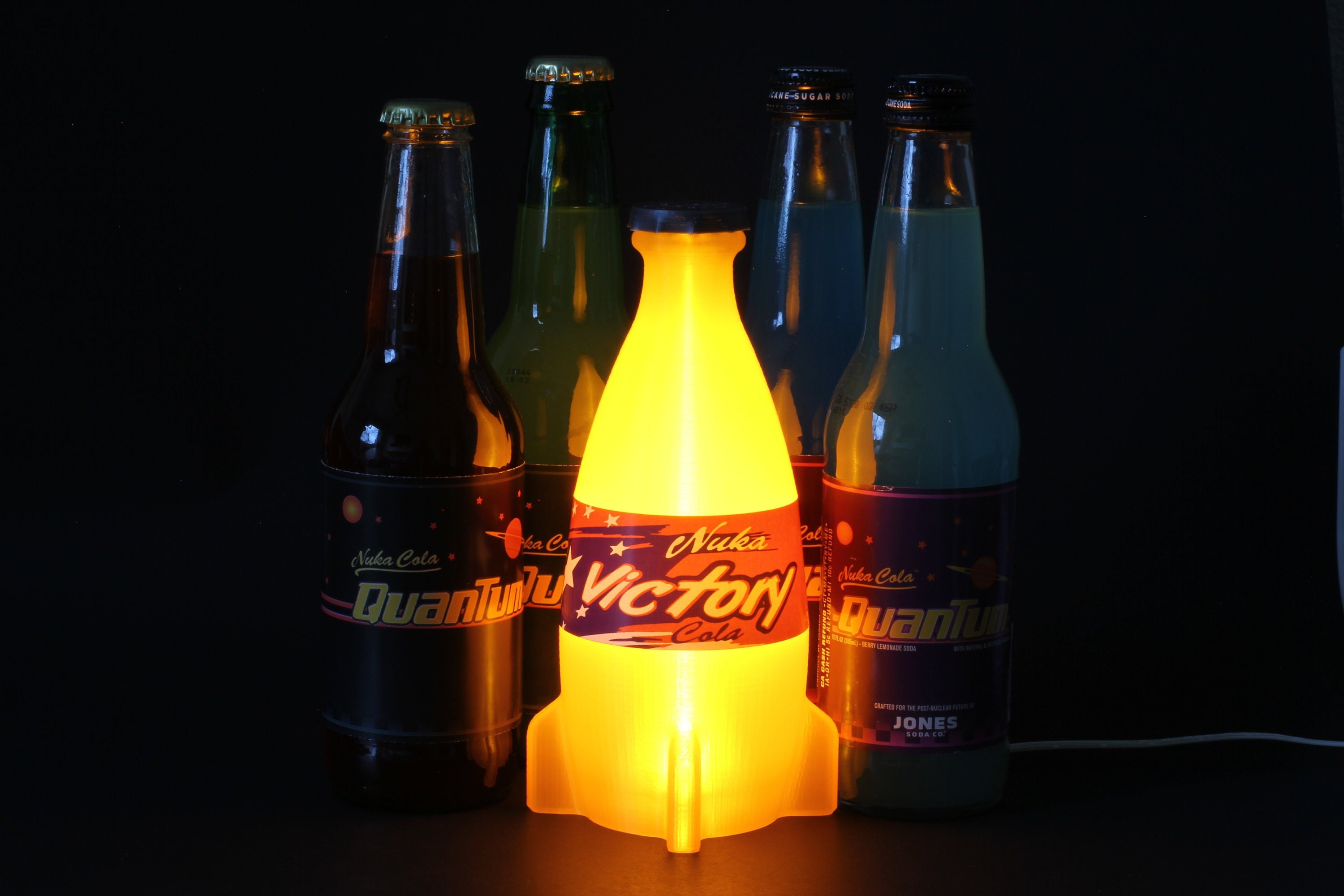 Nuka Cola Victory Bottle Lamp Light (Fallout 76) - Etsy 日本