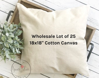 plain throw pillows in bulk