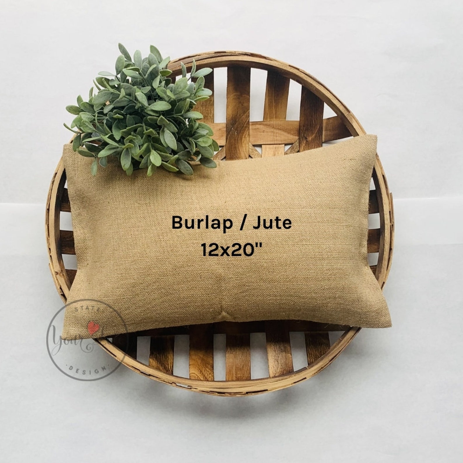 12x20 Pillow Cover Blanks 10oz WHITE or NATURAL Wholesale Etsy