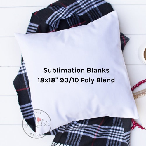 12x18 Pillow Cover Blanks 10oz WHITE or NATURAL Wholesale Etsy