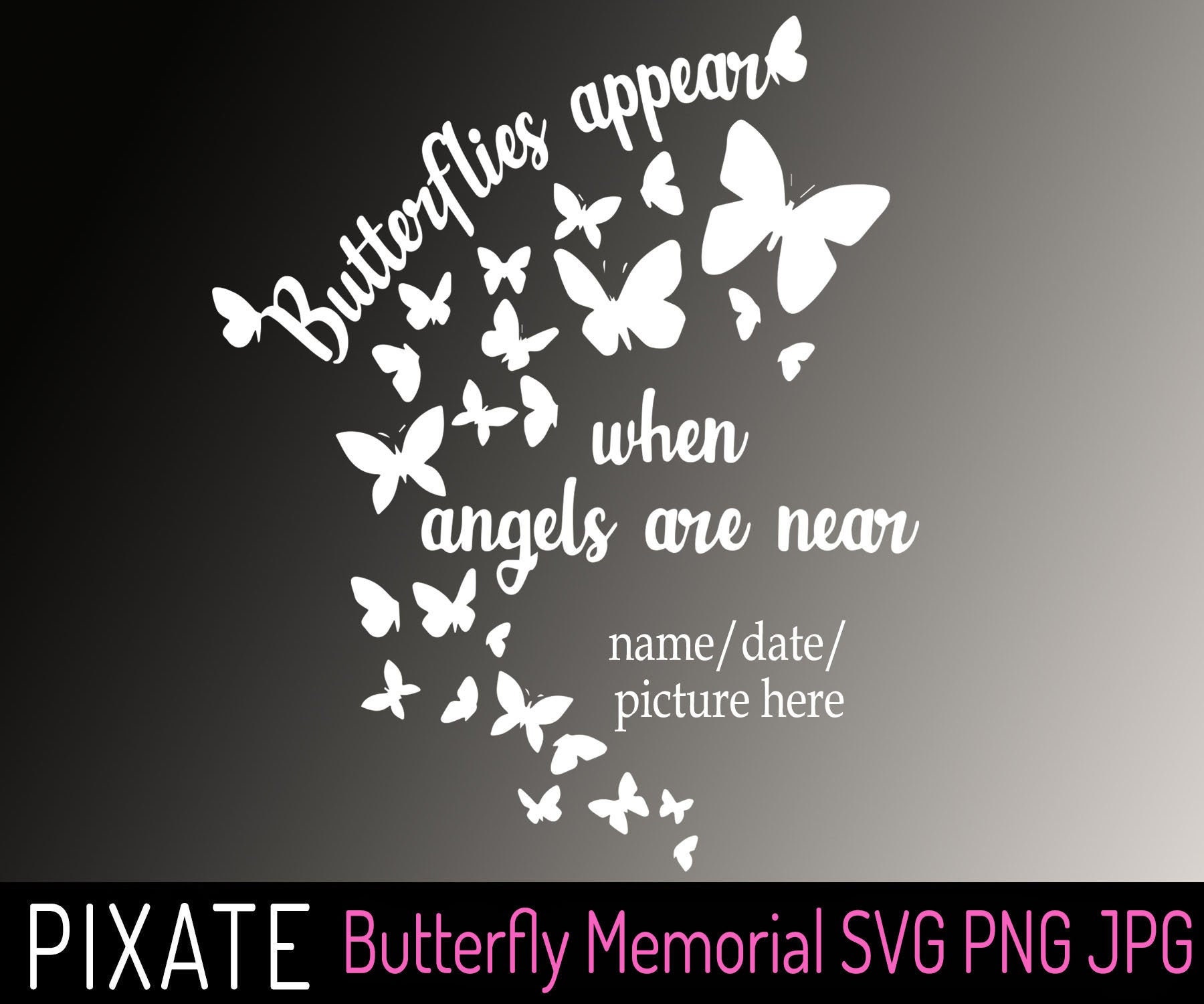 White Butterflies for Memorials and Funerals – Riverbottom Butterflies