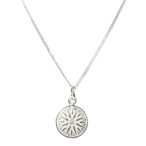 Vergina Sun Pendant Necklace, Vergina Sun, Greek Jewelry, Greek Necklace, Greek Pendant, Symbolic Pendant, Sun Charm, Greek God Helios
