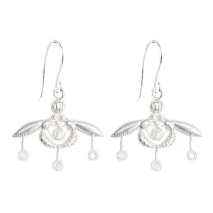 Ancient Greek Minoan Bees Earrings Mélissa in Sterling Silver or 24K Gold Vermeil, Greek Bees Earrings, Greek Earrings, Greek Jewelry