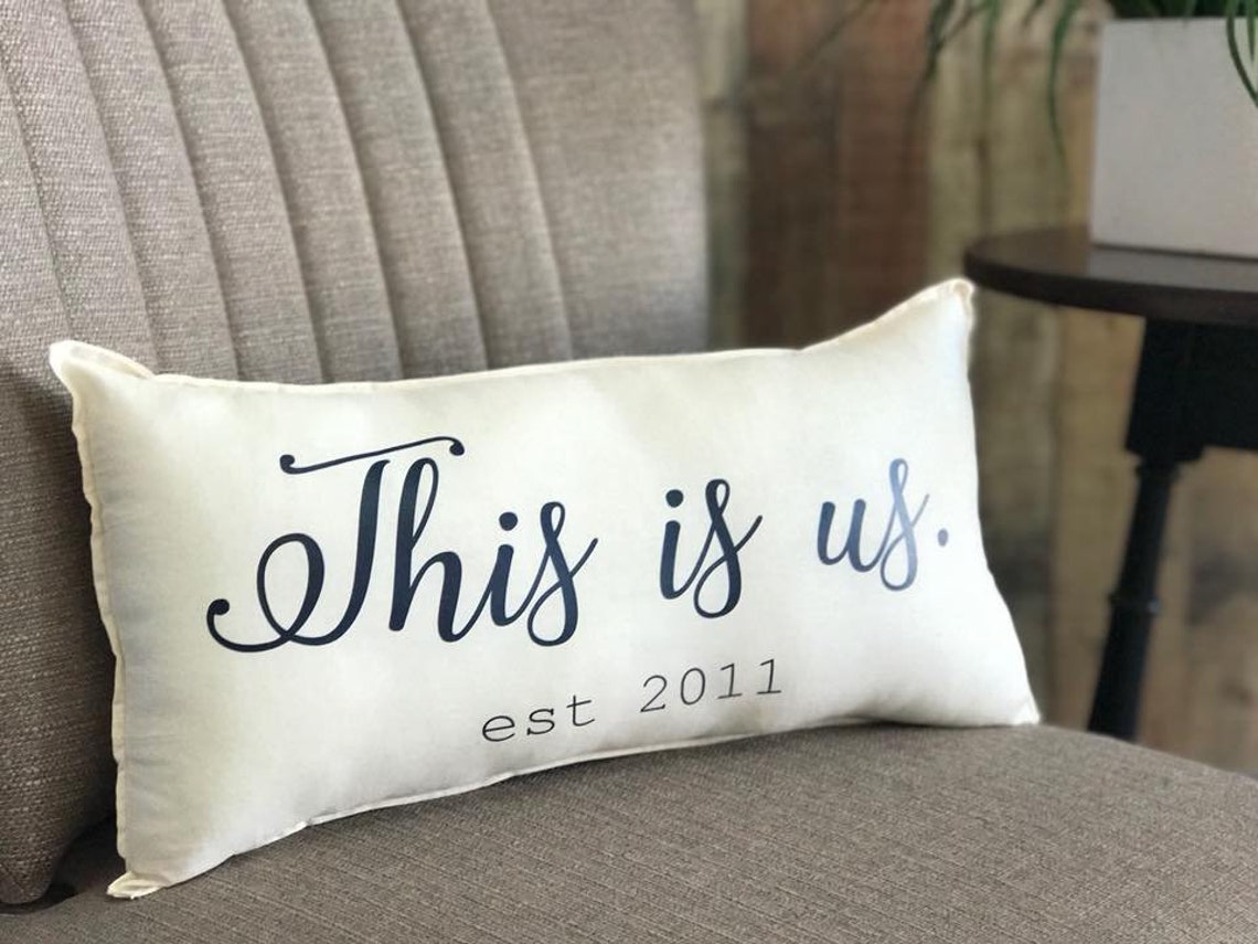 This Is Us Pillow This Is Us Decor Personalized Pillow Etsy