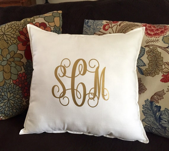 Monogram Pillow Monogrammed Throw Pillow Square Throw Etsy Mesmerizing Monogrammed Decorative Throw Pillows Monogram Pillow Monogrammed Throw Pillow Square Throw Etsy Mesmerizing Monogrammed Decorative Throw Pillows
