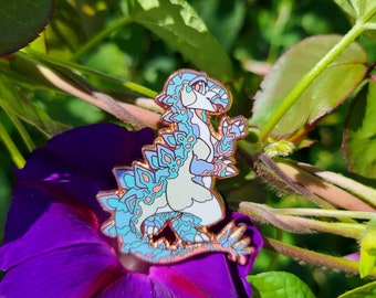 Basalt the Stegosaurus - Fursona Pins