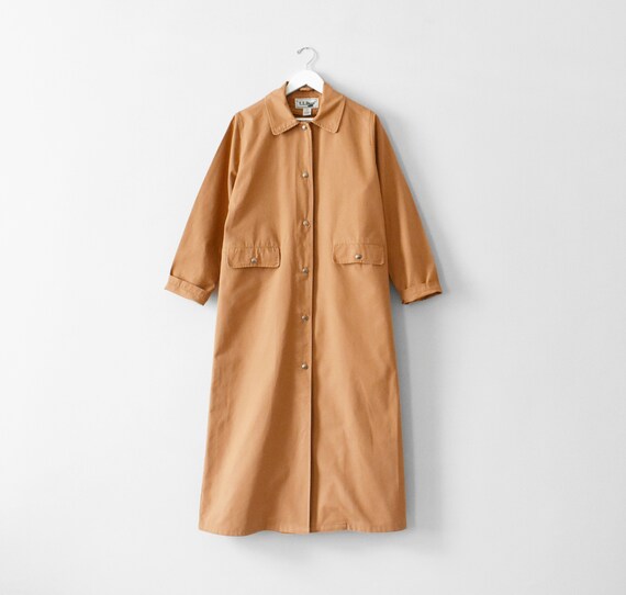 ll bean duster coat