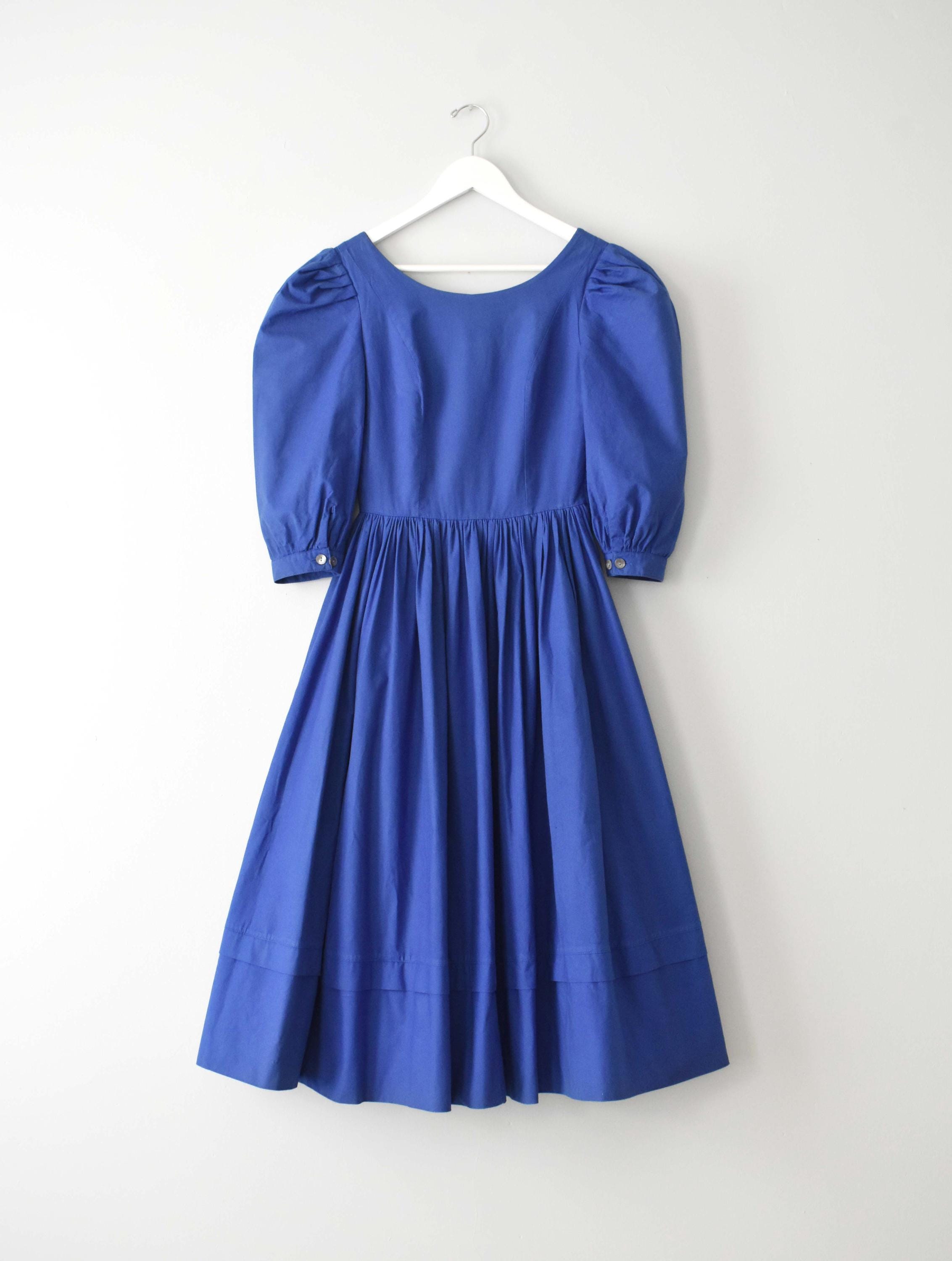 corset fit and flare midi dress Joseph Ribkoff 261719 Taffeta Fit & Flare Dress Cobalt Blue main image 1