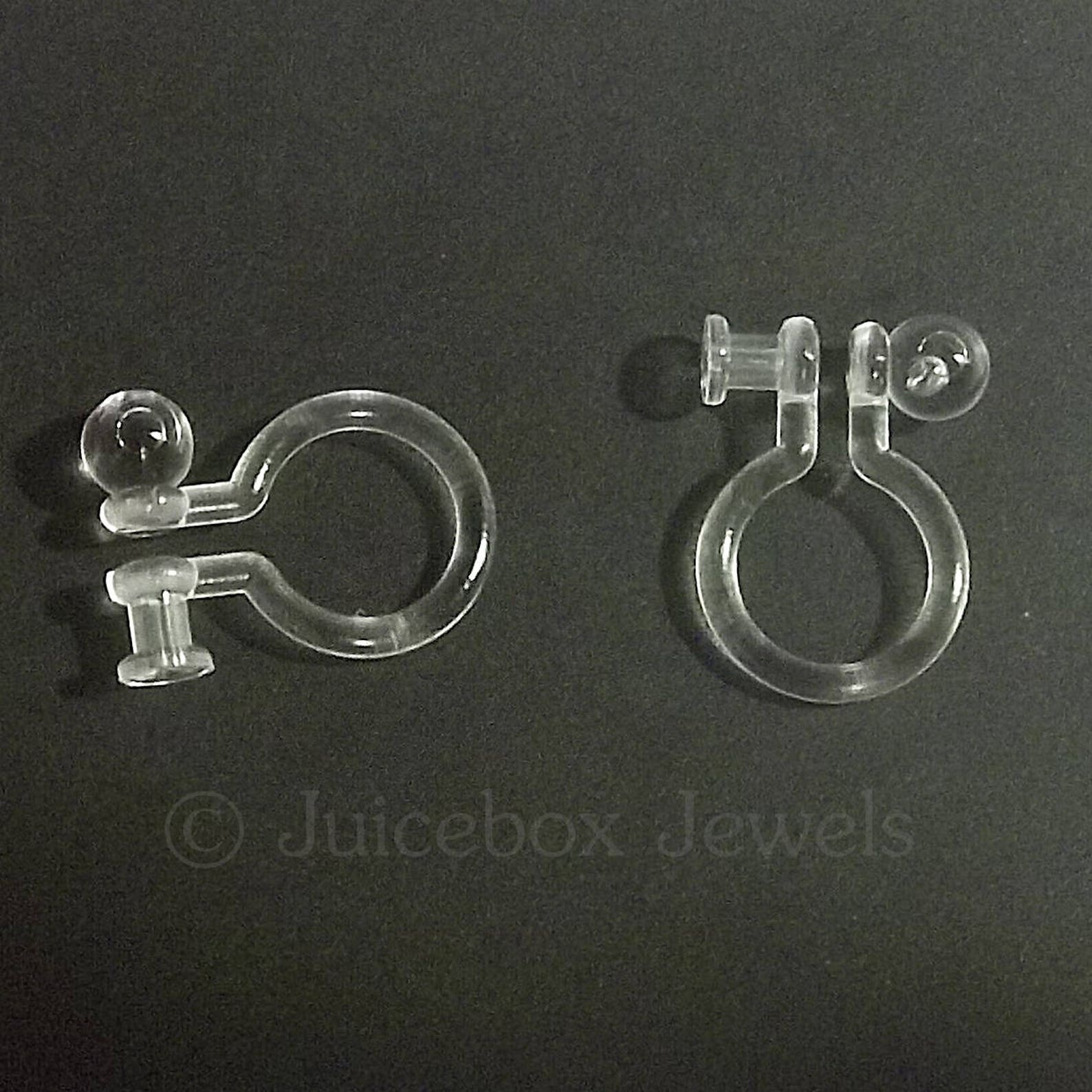 3/6/12 Pairs Invisible Clip on Earring Finding for Post Etsy