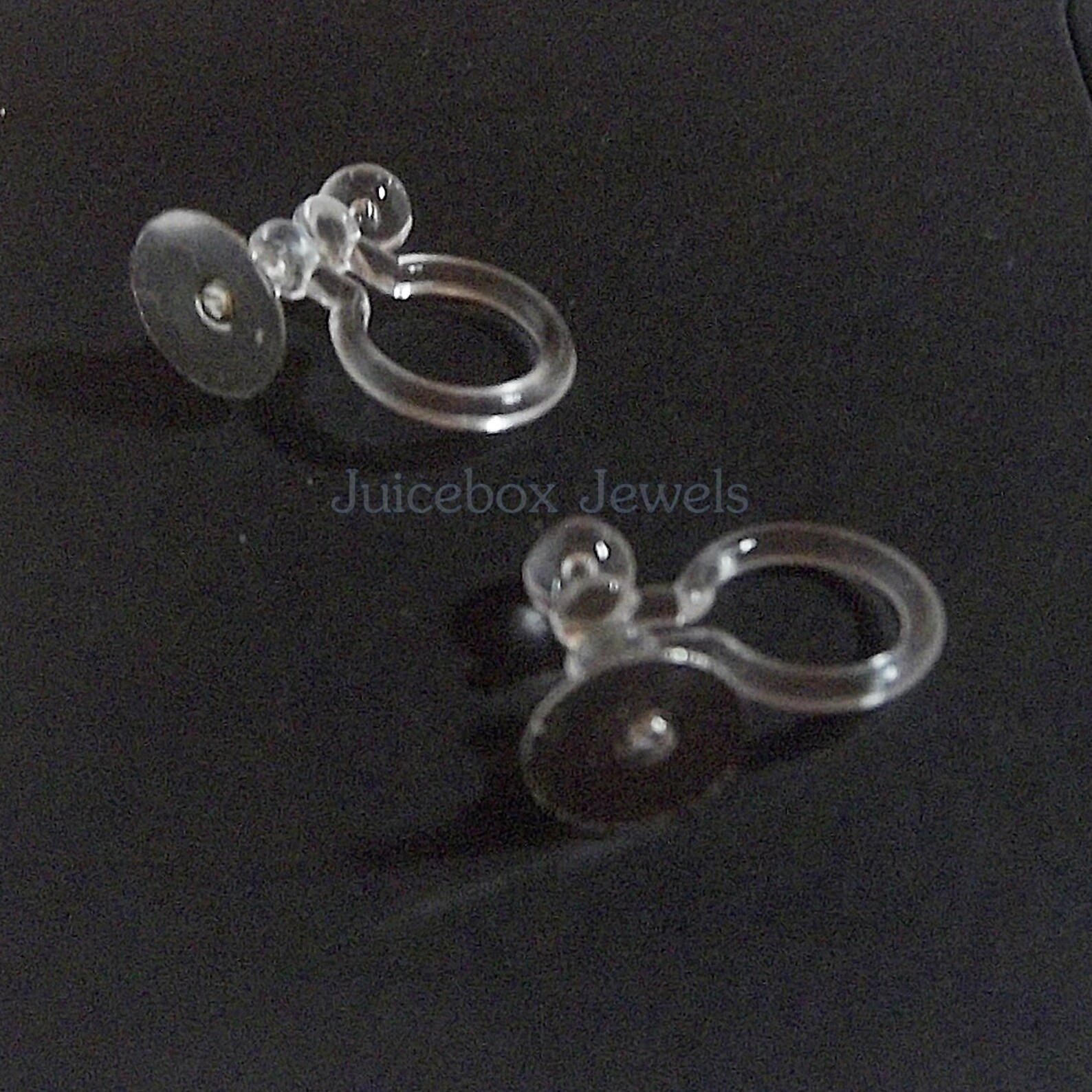 3/6/12 Pairs DIY Invisible Clip on Earring Finding Flat 6mm Etsy