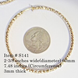 Clip-On Fake Hoop Earrings – Non-Pierced Spring Action Design, Plain Or Textured Finish (Your Choice Of Color)