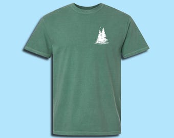 Painted Pines Adult Unisex Comfort Colors Cotton T-Shirt