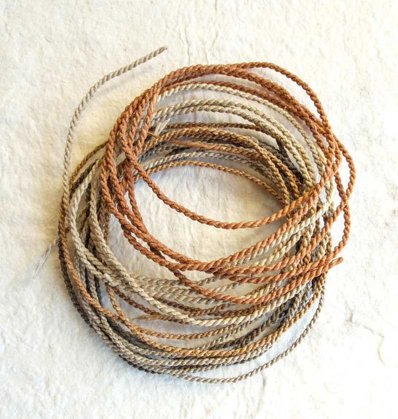 Handmade strings hemp ropes linen ropes waxed threads Etsy