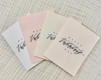 Handbeschriftete Valentinstagskarte: Minimalistische Printable (Digitaler Download)