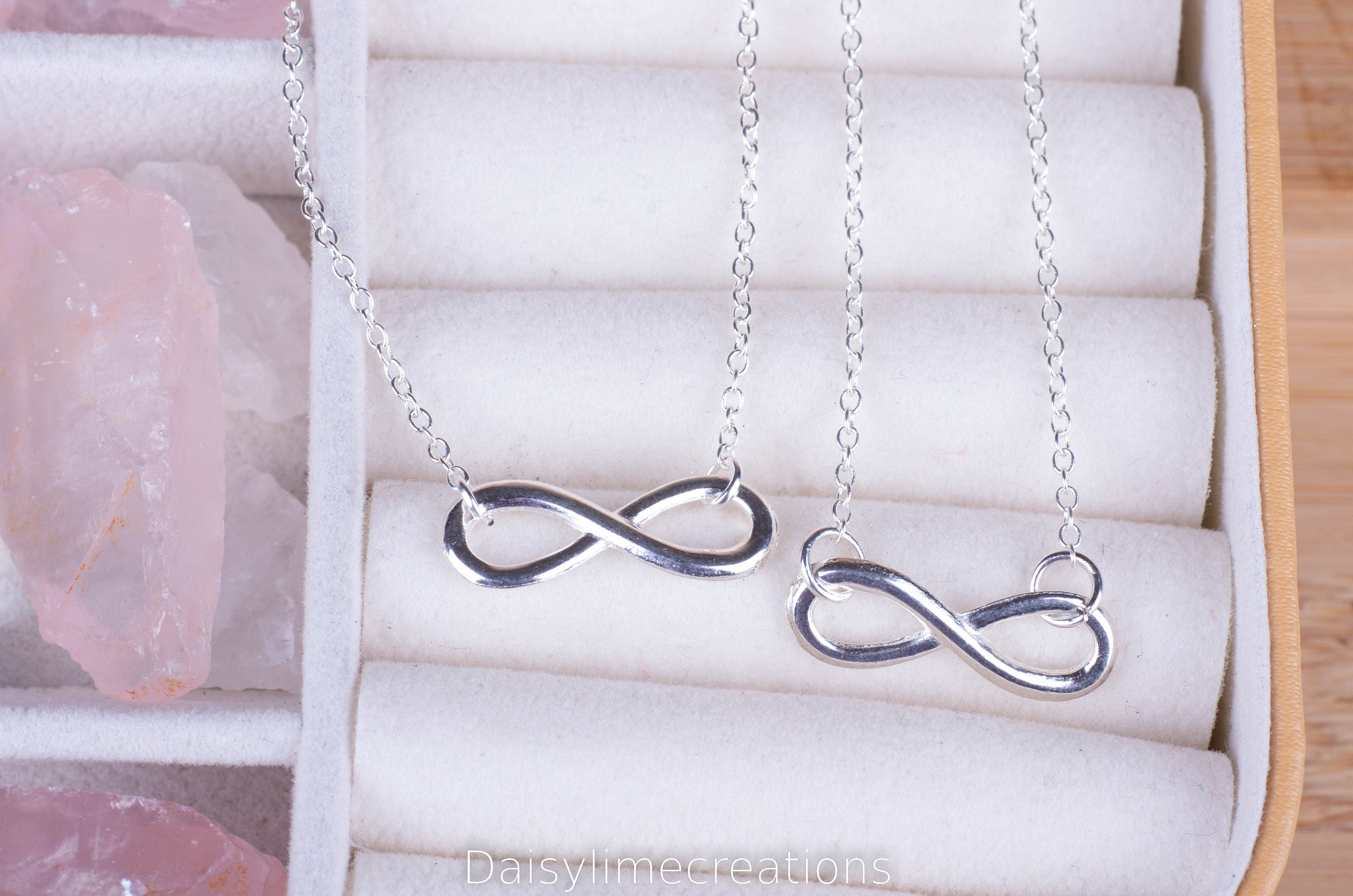 Collana Infinito In Argento Sterling 925 – Simbolo Amore Eterno, Regalo Elegante Per Lei